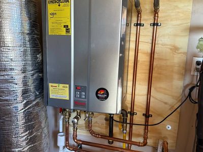 New Water Heater Unit