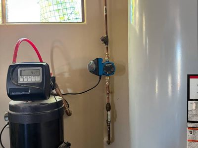 New Water Softener Unit Installation